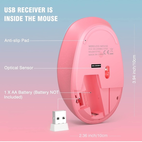 BRAND NEW IN THE BOX Wireless Mouse - Picture 3 of 8